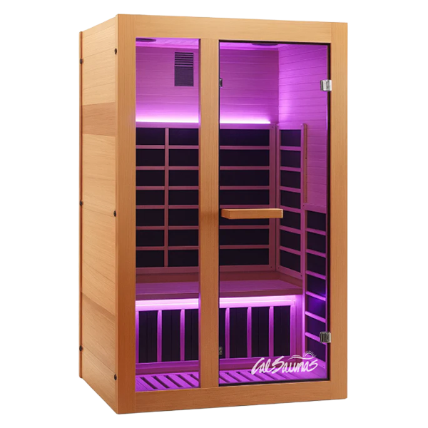 Cal Saunas Solara-2 2 Person Infrared Sauna | AQVINA World - Aqvina LLC