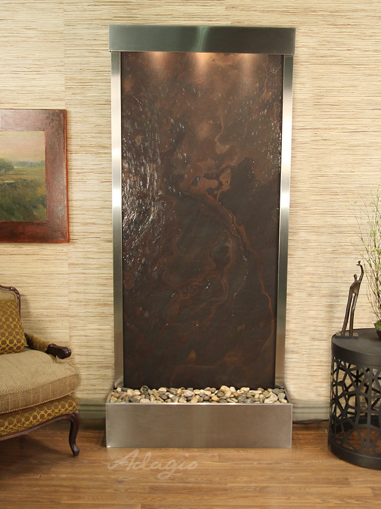 Adagio Tranquil River - Indoor Floor Fountain TRF3512