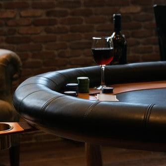 The Franklin BBO Solid Wood 10 Person Poker Table With Dining Top 2BBO-FRANK