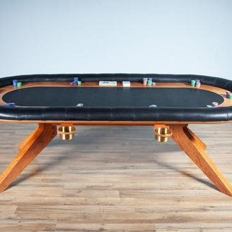 The Franklin BBO Solid Wood 10 Person Poker Table With Dining Top 2BBO-FRANK
