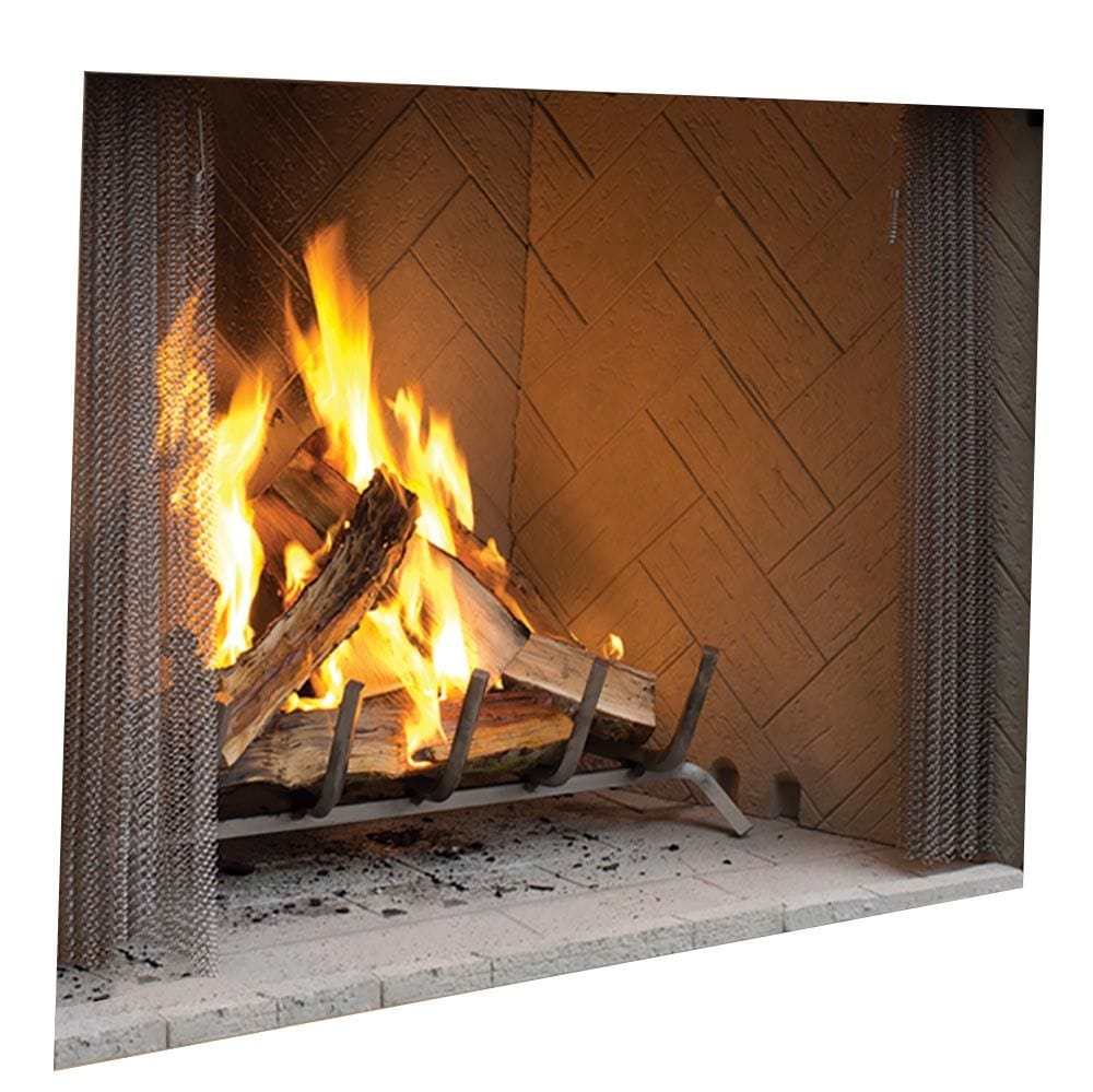 Superior WRE4500 30-Inch Tall Opening Outdoor Wood Burning Fireplace with White Refractory Panel