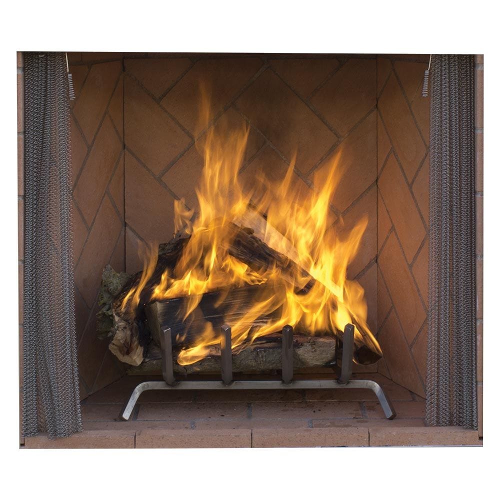 Superior 42-Inch WRE6042 30-Inch Tall Opening Outdoor Masonry Wood Burning Fireplace