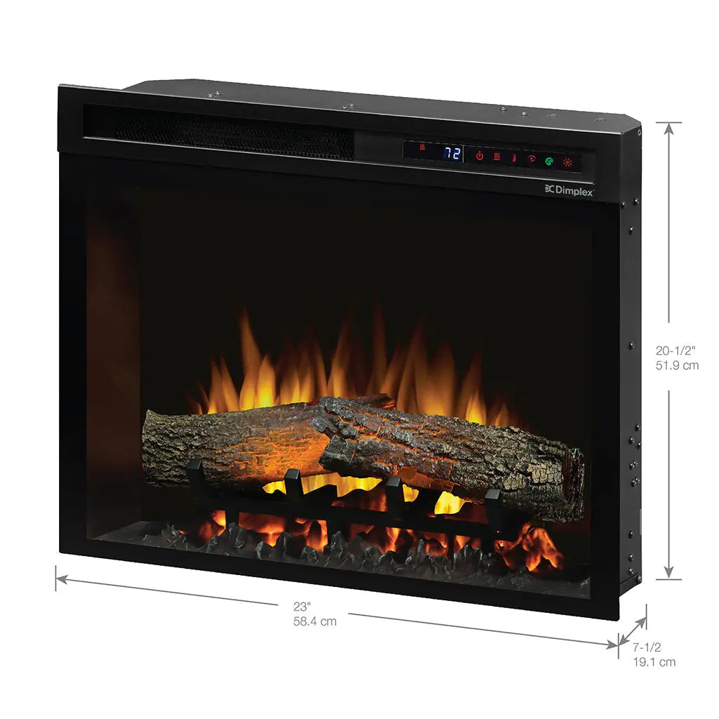 Dimplex Nova XHD Plug-In 23" Electric Firebox with Logs - Realogs | XHD23L