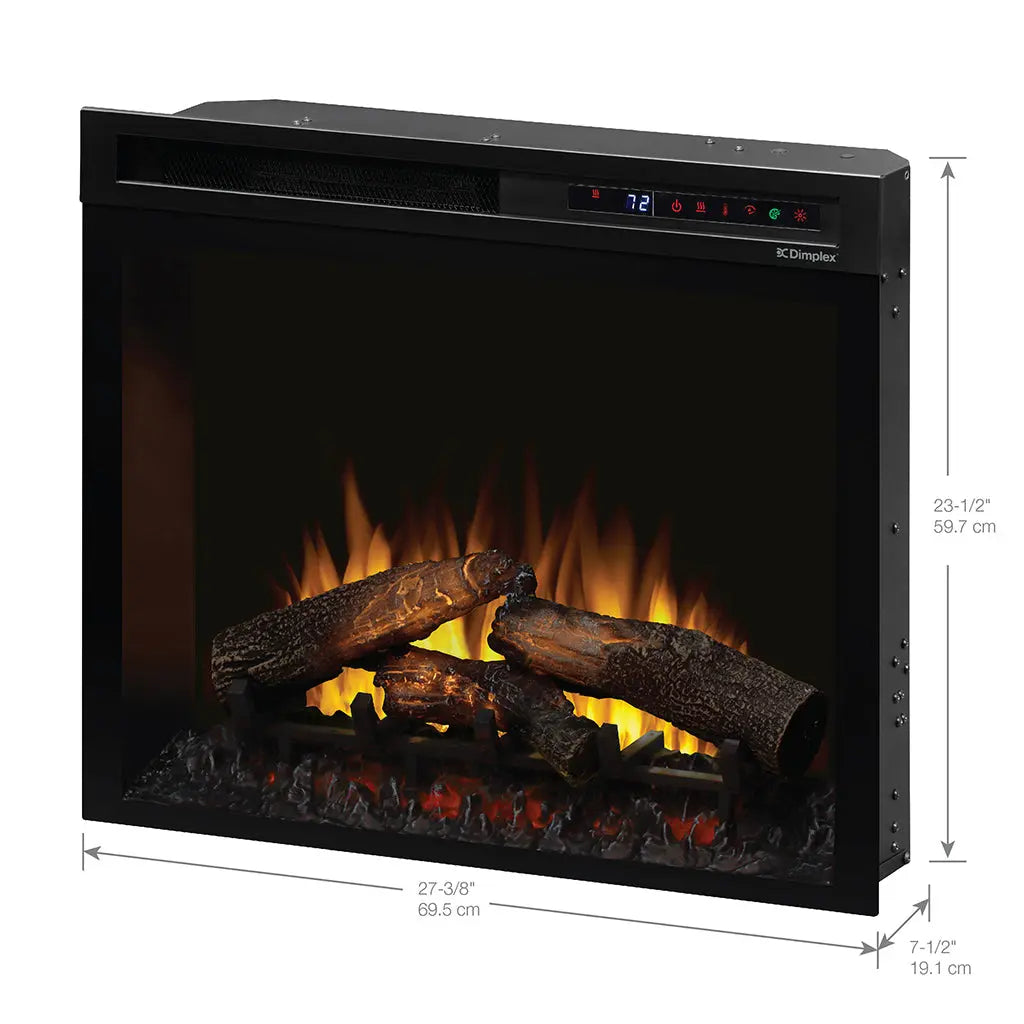 Dimplex Nova XHD Plug-In 28" Electric Firebox with Logs - Realogs | XHD28L
