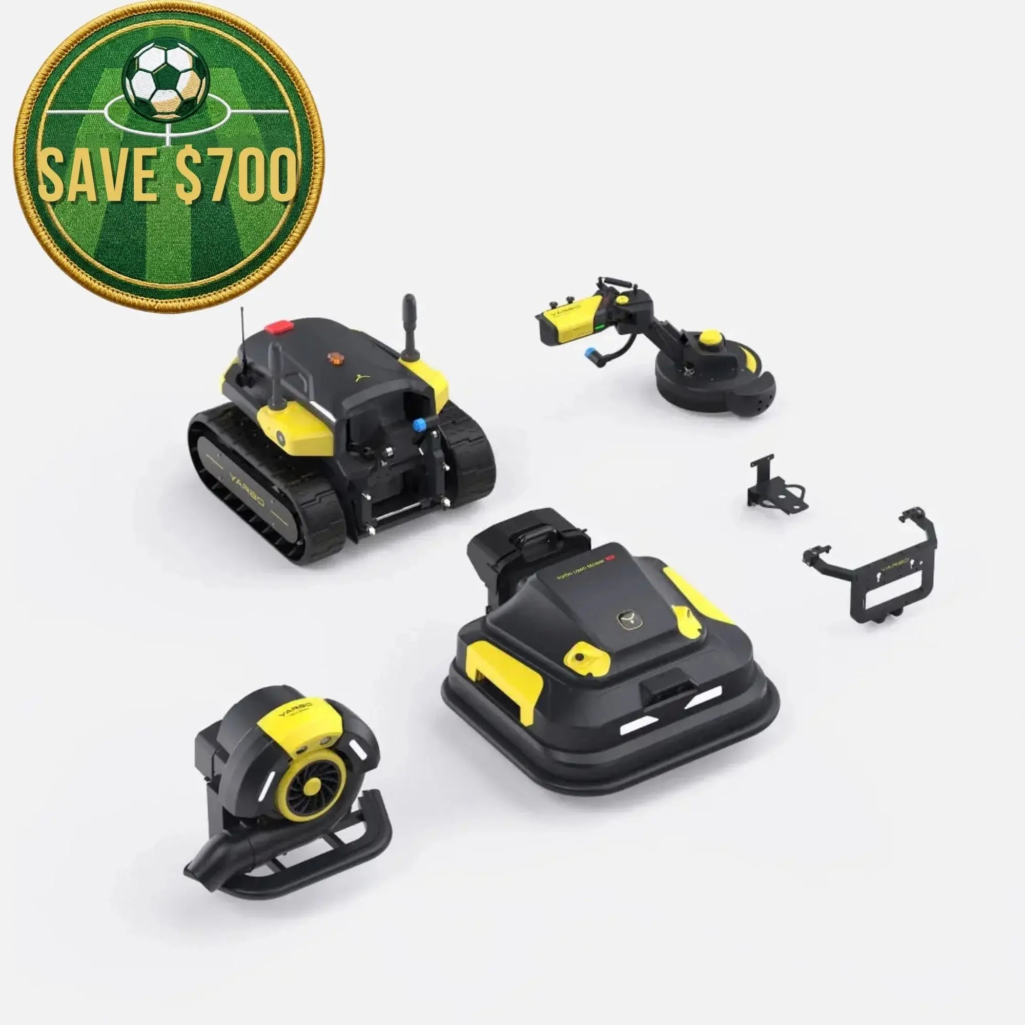 Yarbo Lawn Mower PRO with Leaf Blower & Trimmer Package | Y Series