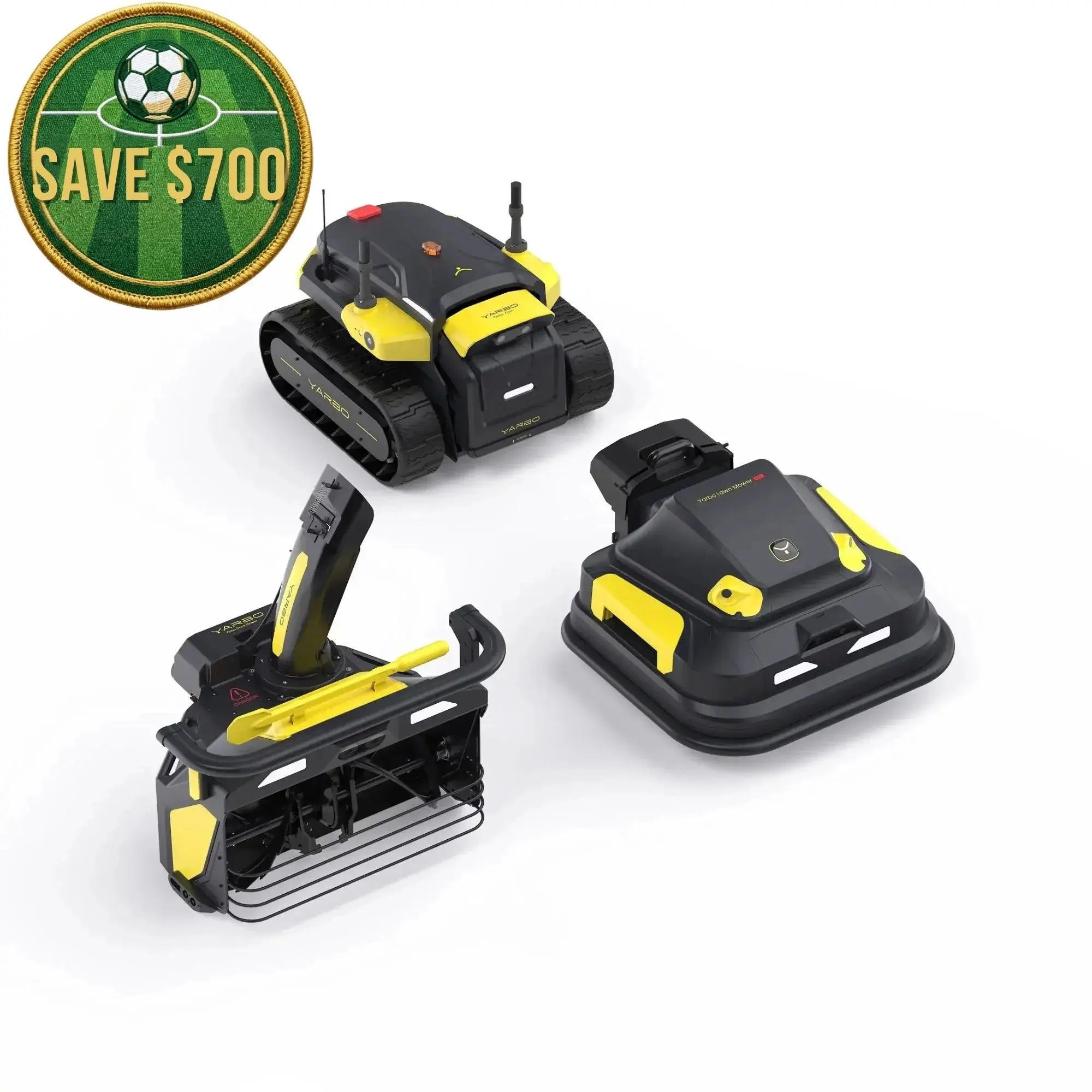 Yarbo Lawn Mower PRO + Snow Blower Bundle | BUNDLE-LMP-SB
