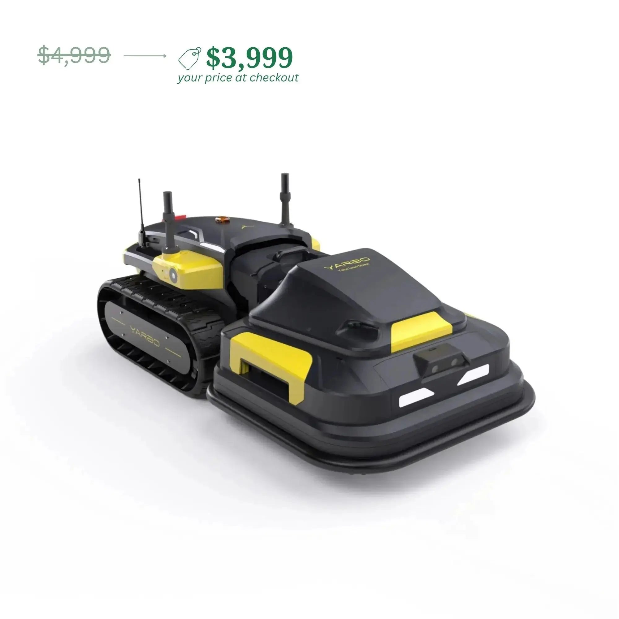Yarbo Lawn Mower Robot | Wire-Free Autonomous Mowing System (RTK GPS)