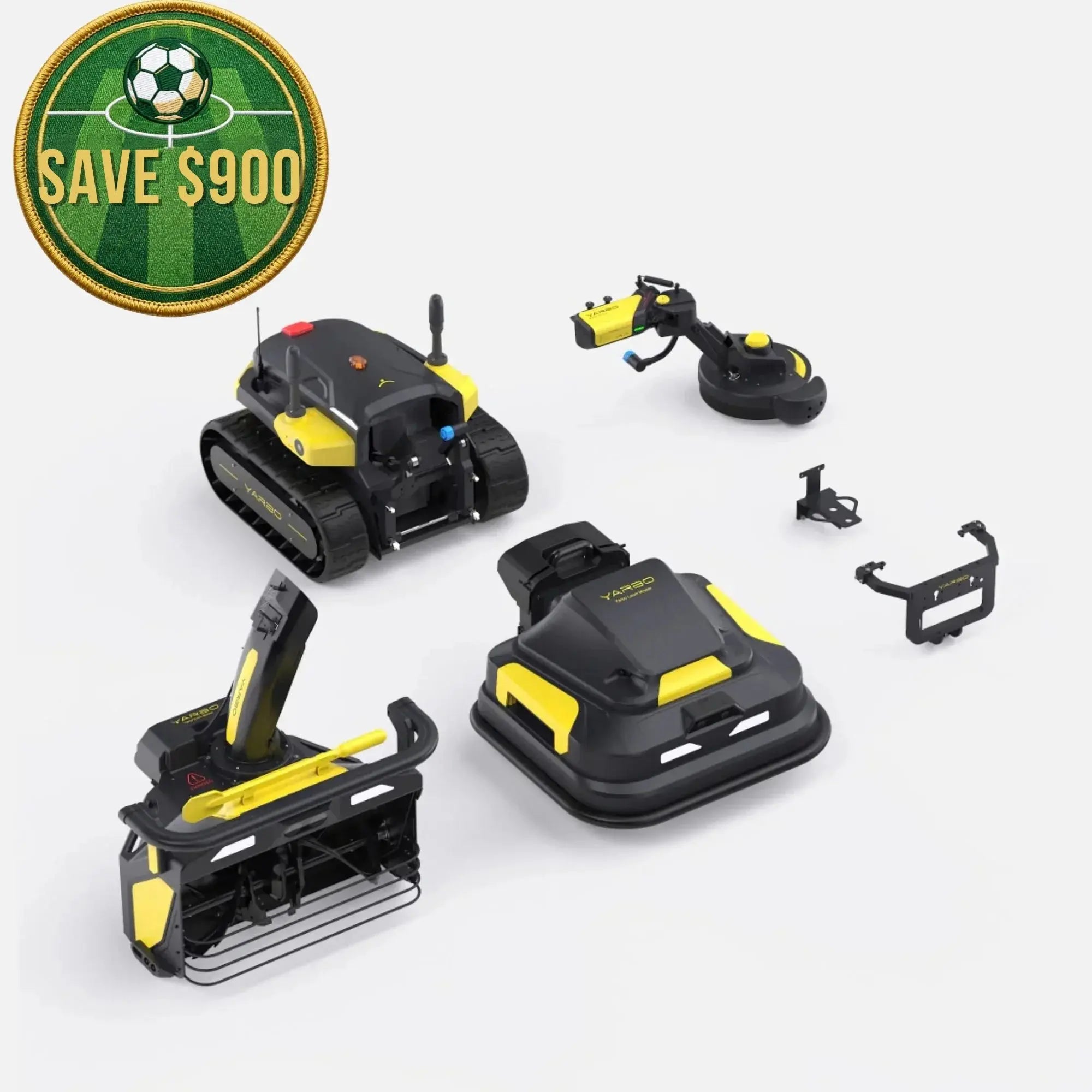 Yarbo Lawn Mower with Snow Blower & Trimmer Package | Y Series