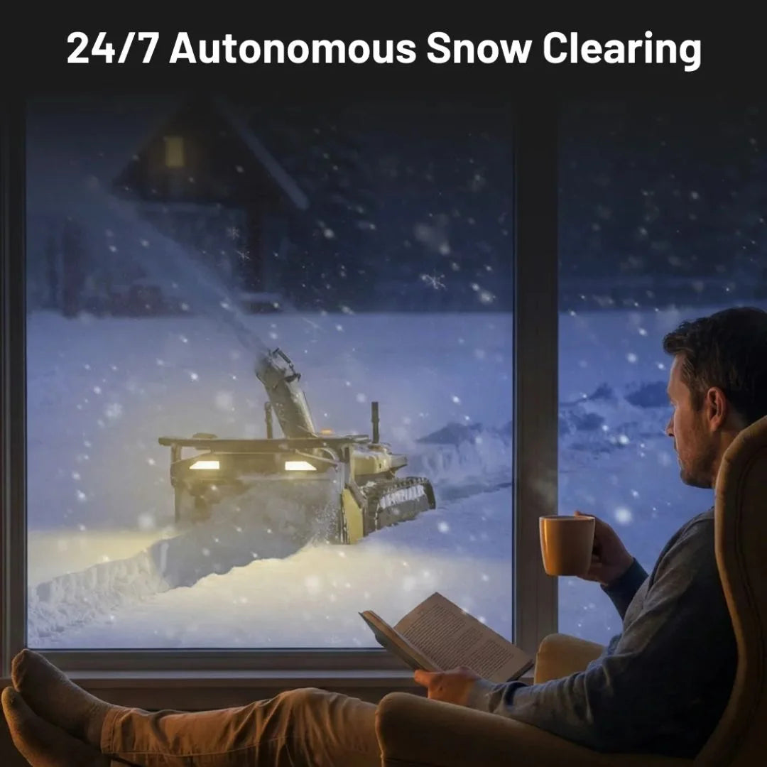 Yarbo Robotic Snow Blower | Autonomous 2-Stage Snow Removal