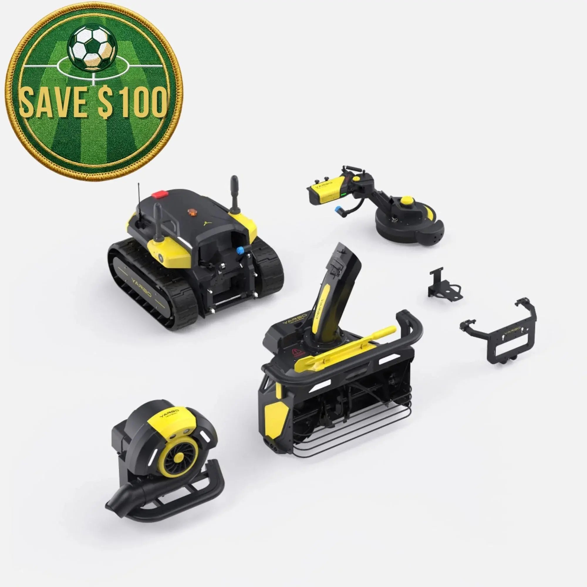 Yarbo Snow Blower with Leaf Blower & Trimmer Package | Y Series (Pre-Order and Limited Stocks Only)