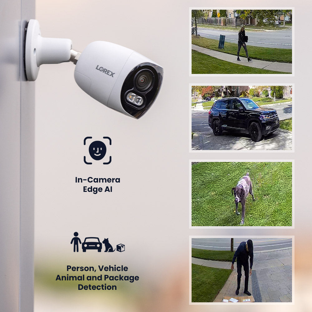 Lorex H20 4K IP Wired Dual Lens 180° Panoramic Camera