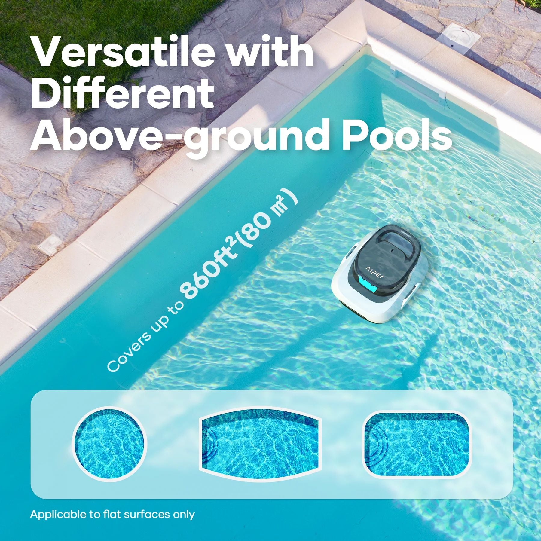 Aiper - Scuba 800 Wireless Pool Cleaner - Scuba 800 | AQVINA World