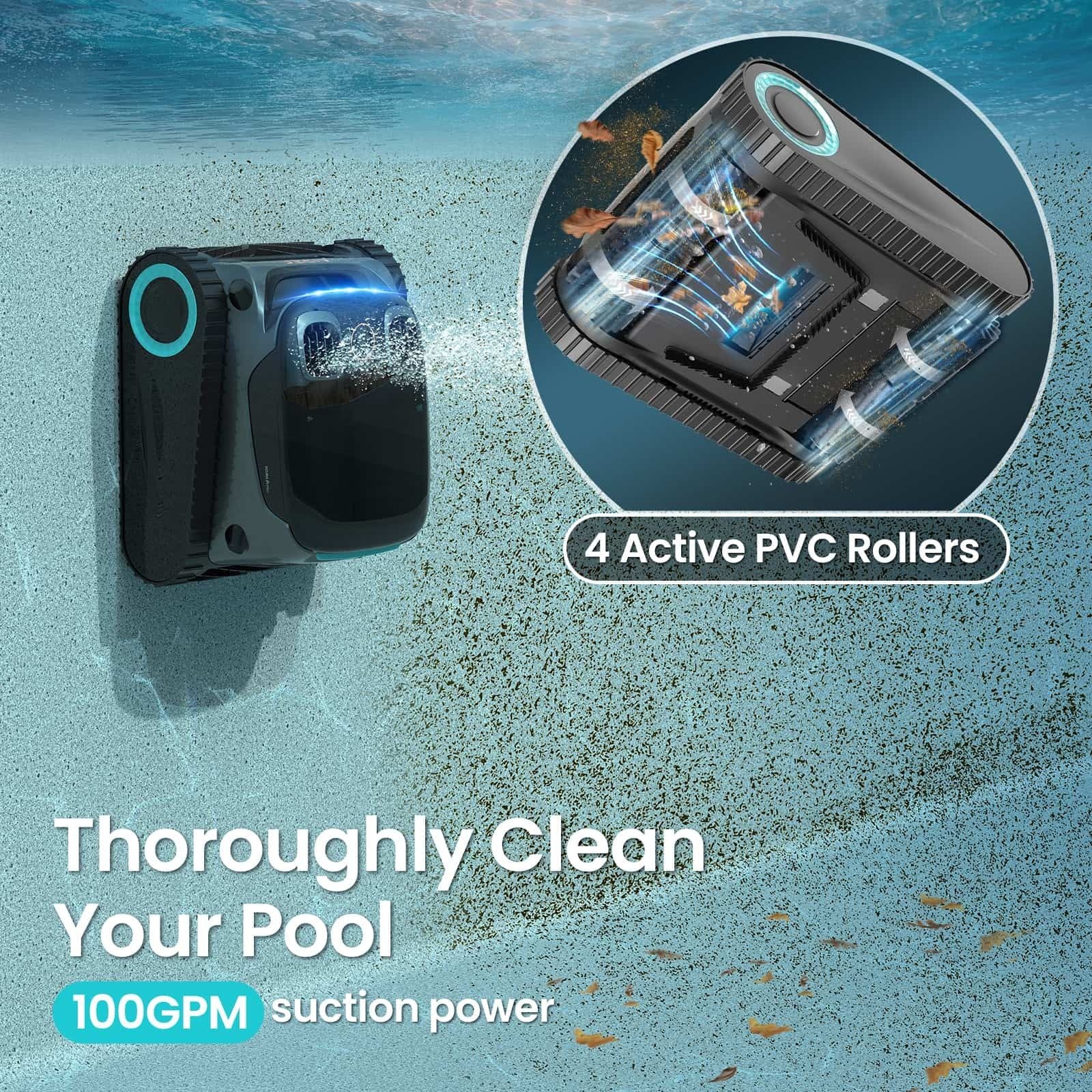 Aiper Scuba P1 Pro — Cordless Robotic Pool Cleaner | AQVINA World