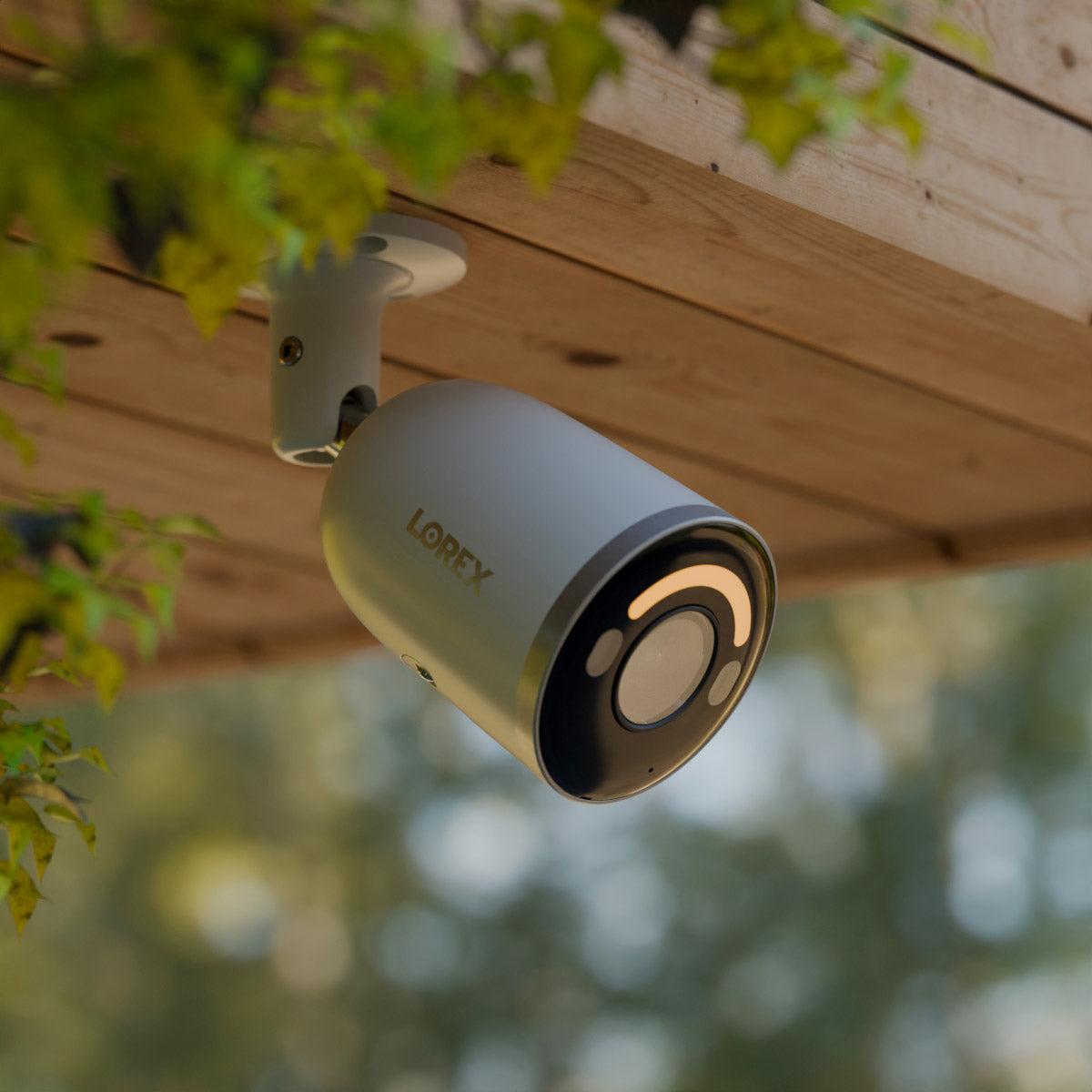 Lorex H12 4K IP Wired Bullet Security Camera with Smart Security Lighting