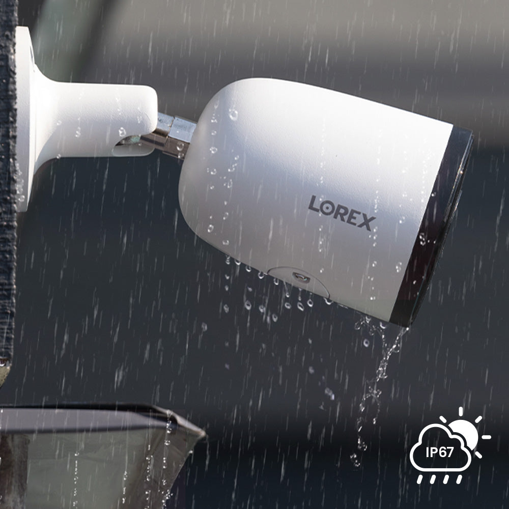 Lorex H30 4K+ 12MP IP Bullet Camera with Smart Security Lighting (Open Box)