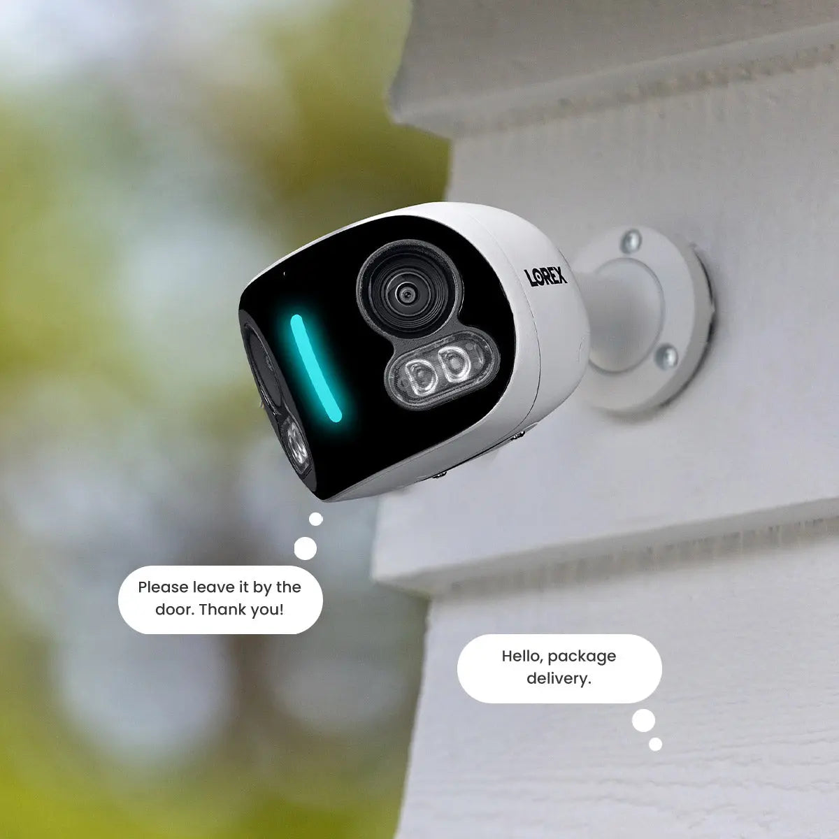 Lorex 4K Dual‑Lens Wi‑Fi Security Camera – 180° Panoramic AC-Powered Wi-Fi Surveillance Camera - Aqvina LLC