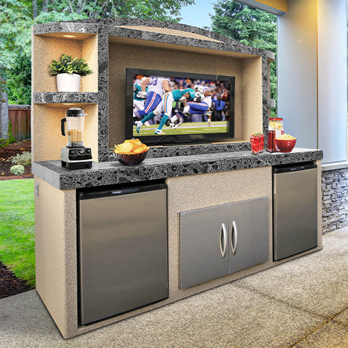 Cal Flame - ODC-1 Paradise Outdoor Entertainment Center - odc-1 | AQVINA World - Aqvina LLC