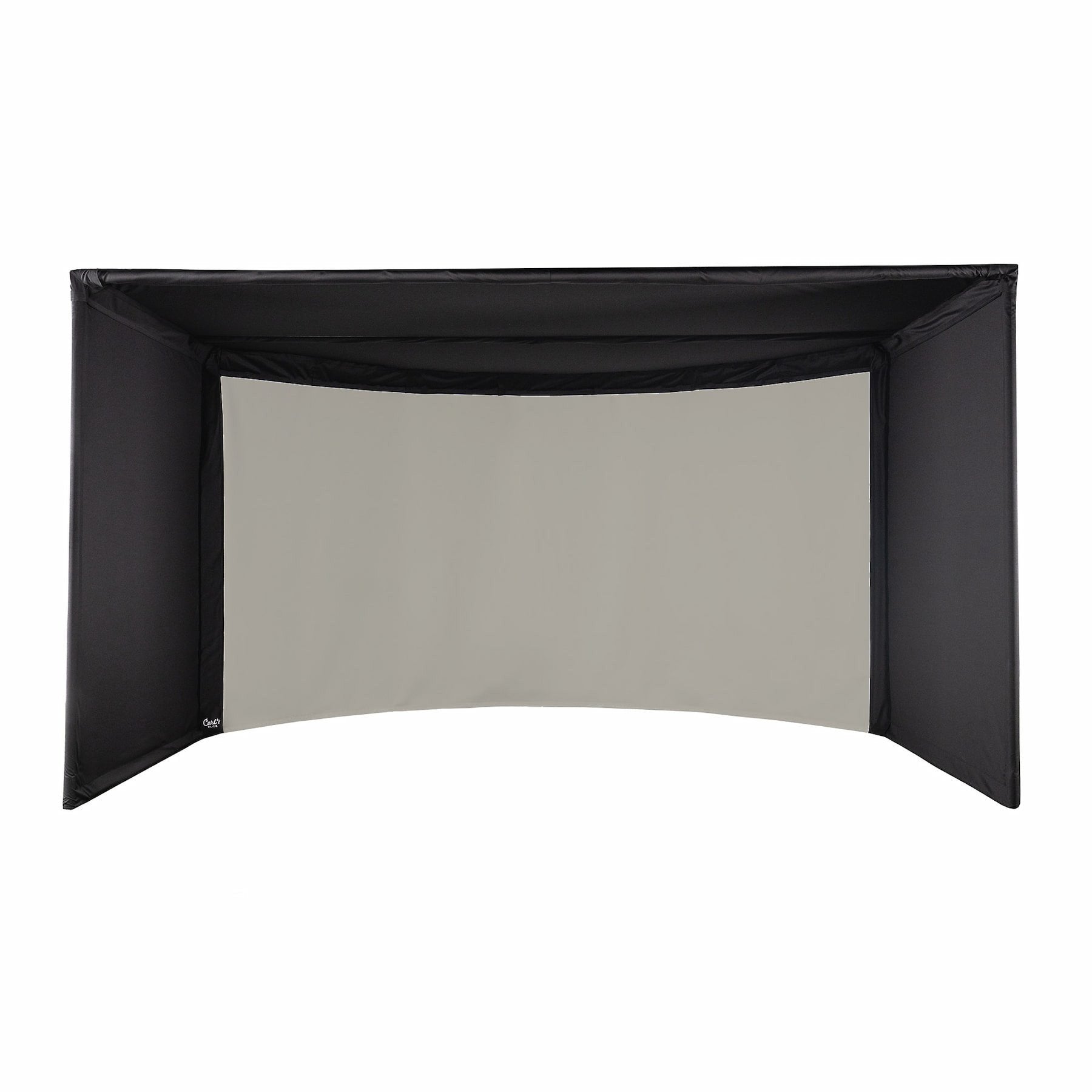 Carl’s Place Curved Golf Enclosure Kit with High-Contrast Gray Impact Screen — 10 × 15 | AQVINA World Aqvina LLC