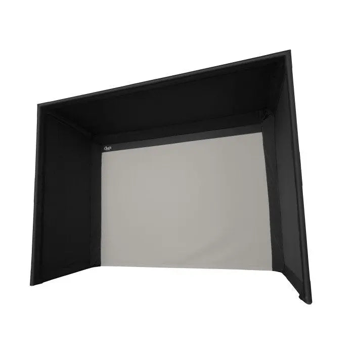 Carl's Place PRO Golf Simulator Enclosure Kit with High-Contrast Gray Impact Screen 8'H × 10.5'W × 5'D | Model: pgec2-gp-8x10-5x5 Carl's Place