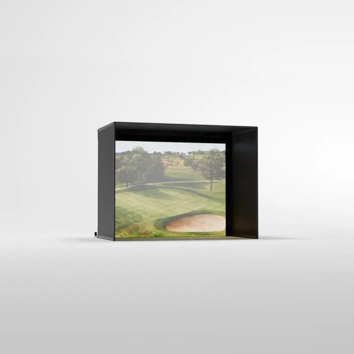Carl's Place PRO Golf Simulator Enclosure Kit with Premium Impact Screen 8'H × 10.5'W × 5'D | Model: pgec2-pm-8x10-5x5 Carl's Place