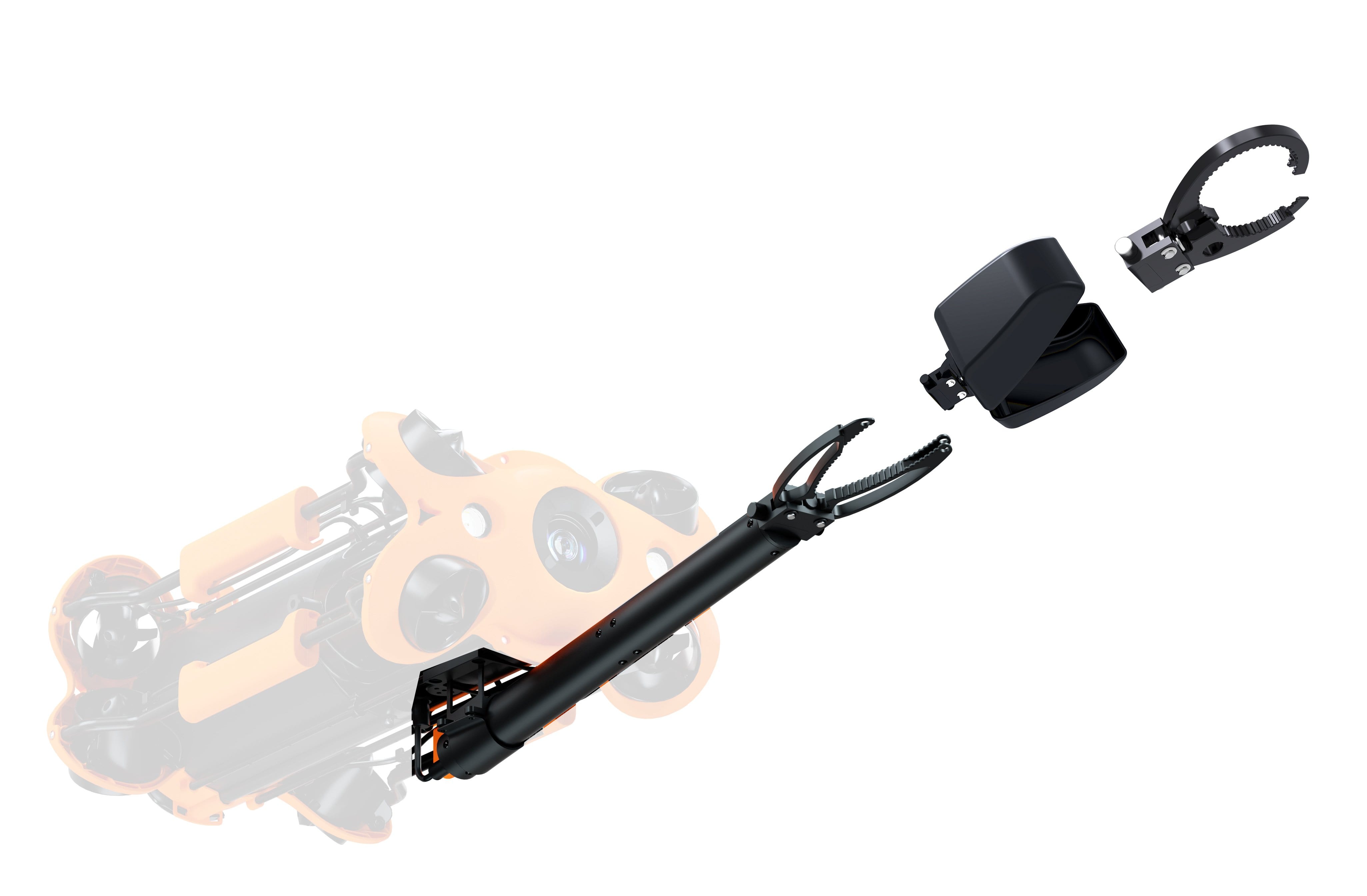 Chasing Grabber Robotic Arm 2 for Underwater Drones