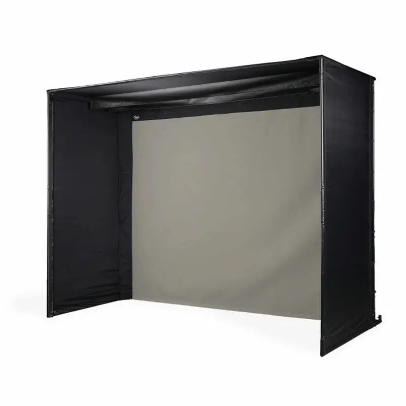 Carl's Place DIY Golf Simulator Enclosure Kit with High-Contrast Gray Impact Screen 8x8 | Model: gekc2-gp-8x8x5 Carl's Place