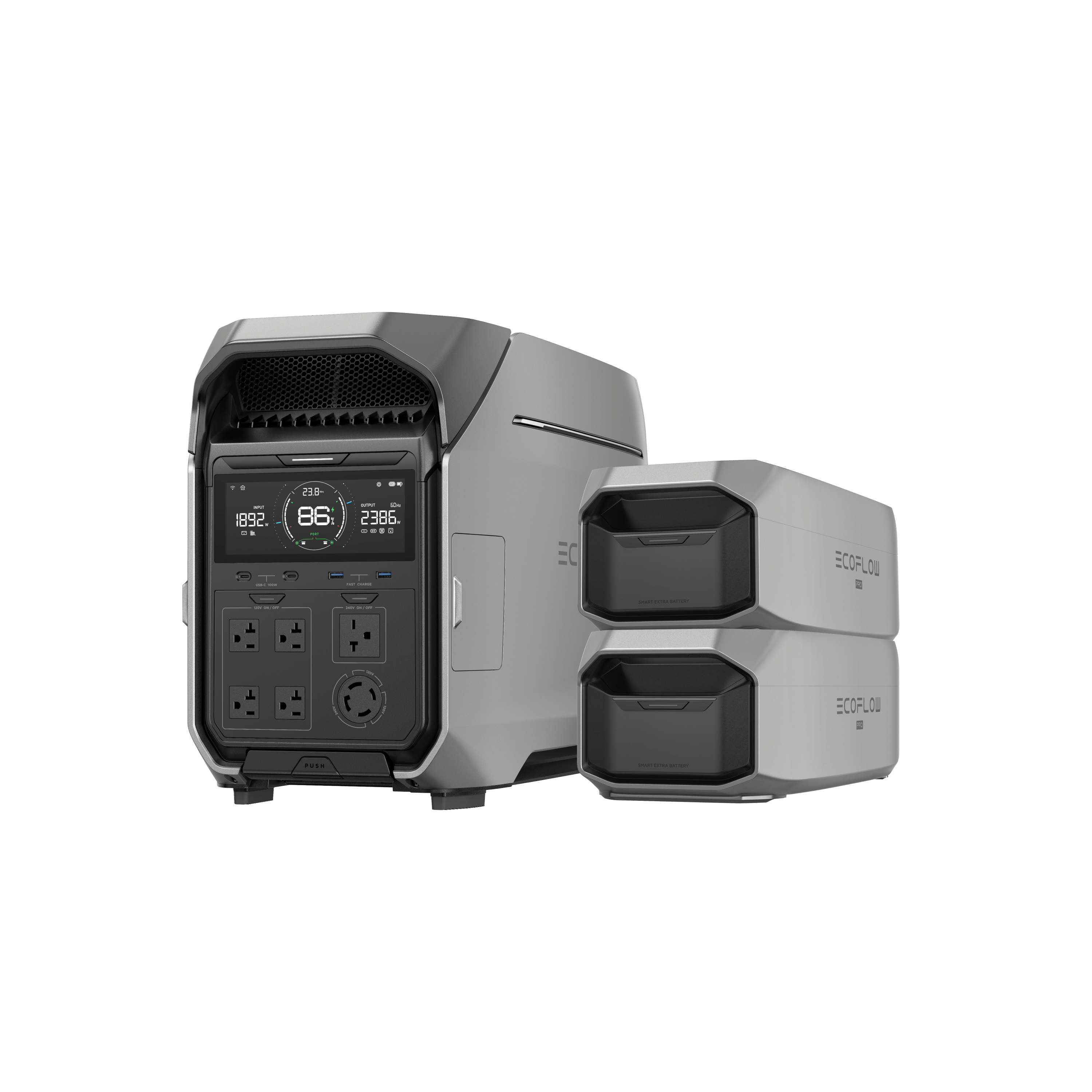 DELTA Pro 3 + 2 x DELTA Pro 3 Extra Battery