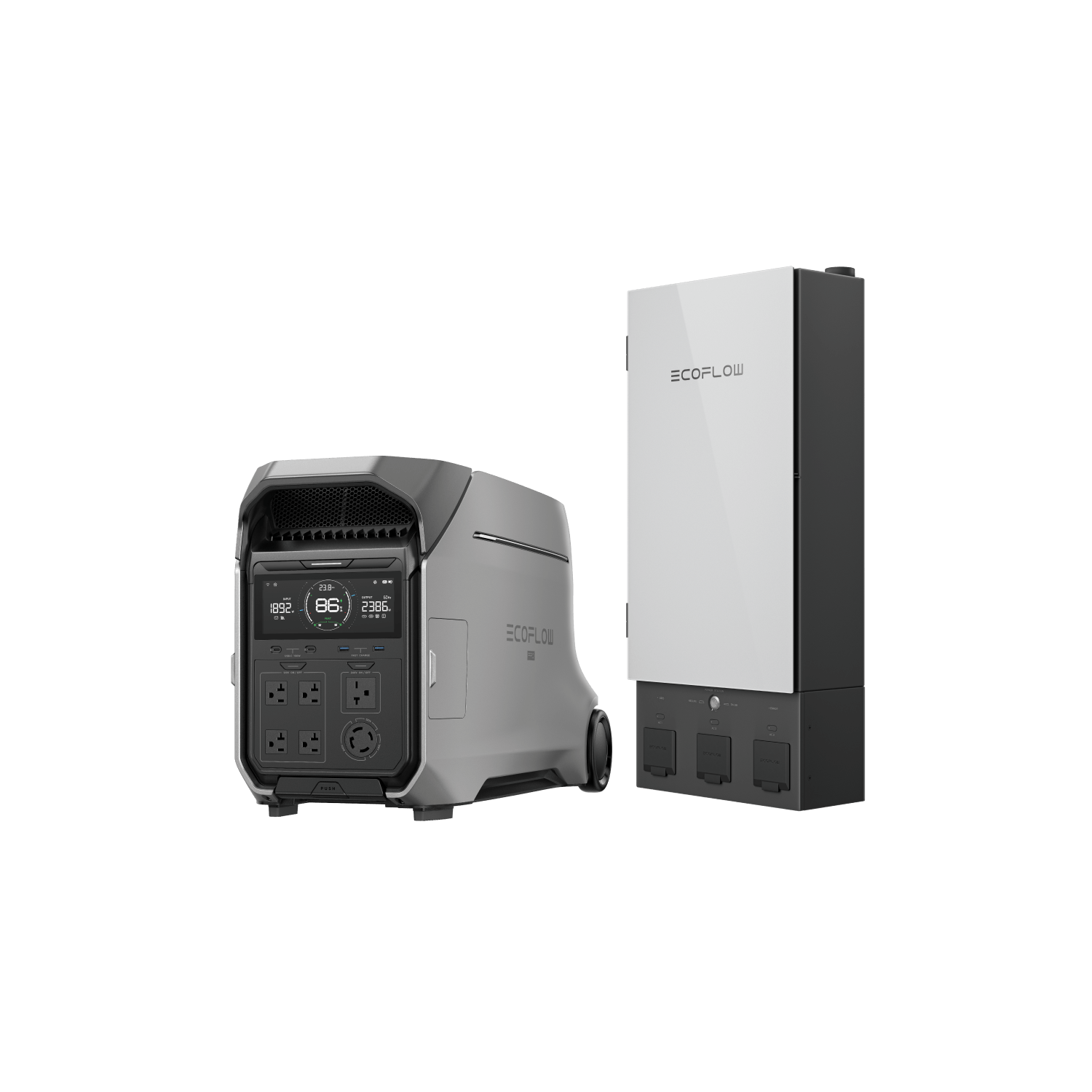 EcoFlow DELTA Pro 3 + Smart Home Panel 2