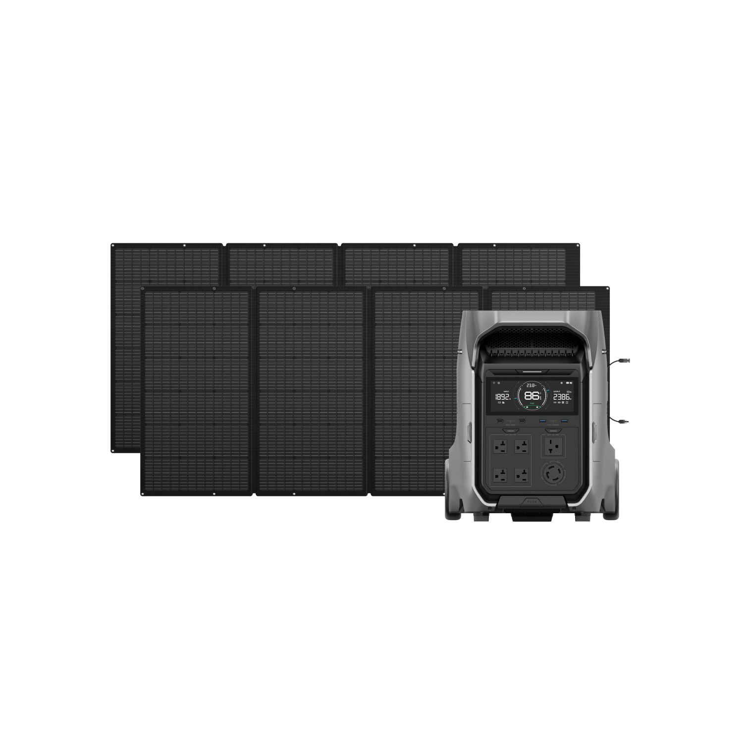 EcoFlow DELTA Pro 3 Solar Generator (PV400W)