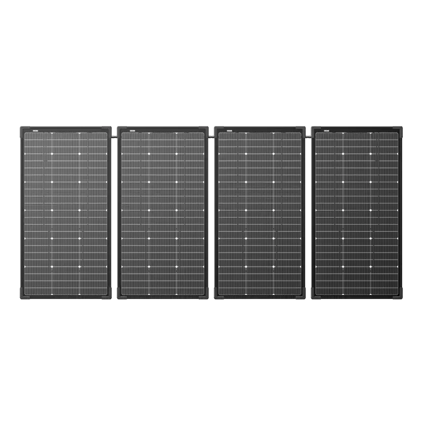 Ecoflow Solar Panel Bundle 125W Bifacial Modular Solar Panel*4 and *2 | AQVINA - Aqvina LLC