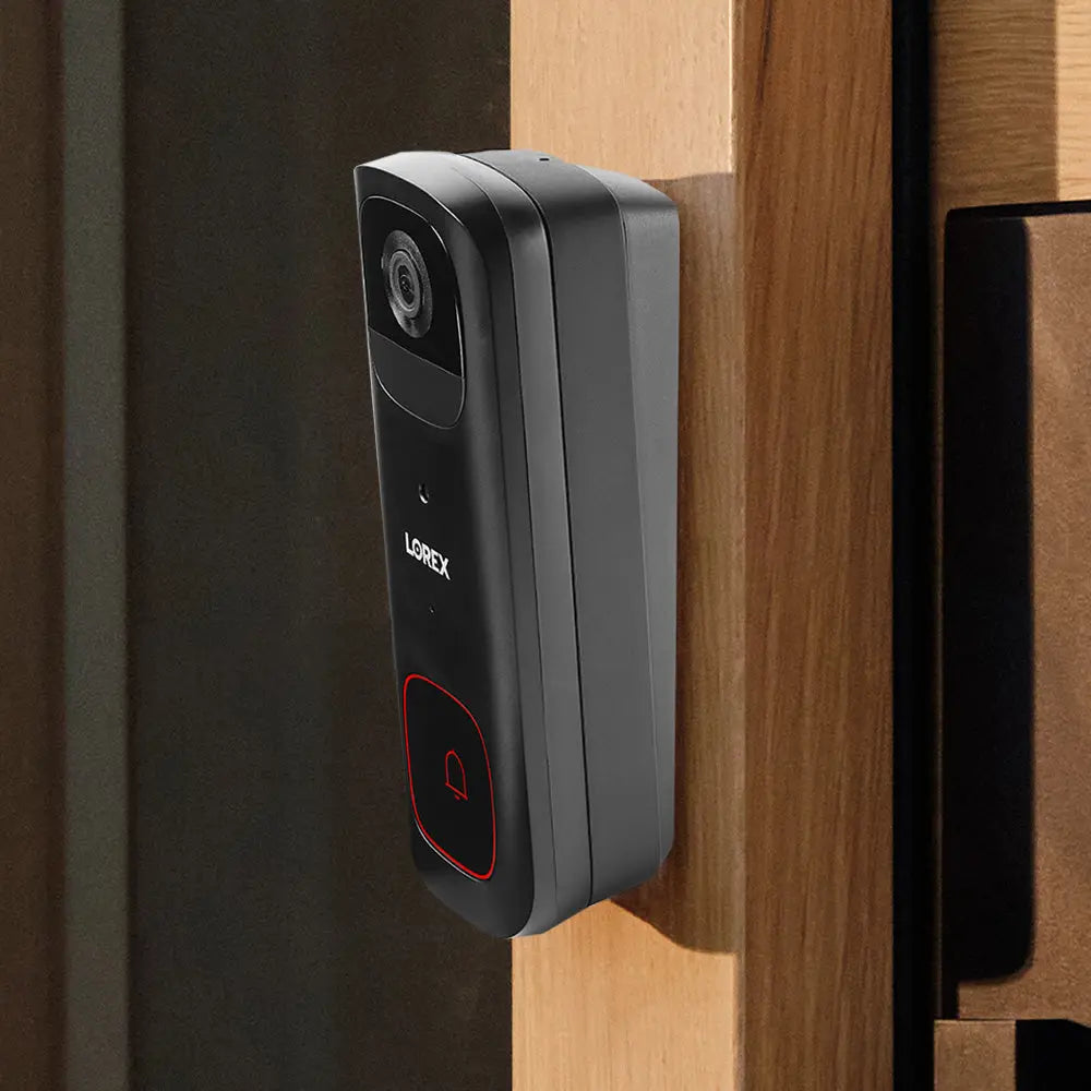 Lorex 2K Wi-Fi Video Doorbell (Battery-Operated, 32GB) – Open Box - Aqvina LLC