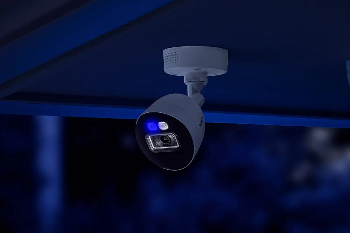 Lorex Fusion 4K 12 Channels (8 Wired and 4 Fusion Wi-Fi) 2TB Wired DVR System with Smart Deterrence Cameras - Aqvina LLC