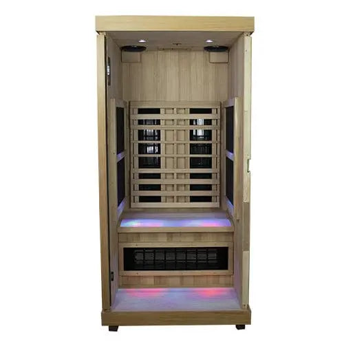 Finnmark 1-Person Full-Spectrum Home Infrared Sauna FD-1 | AQVINA World - Aqvina LLC