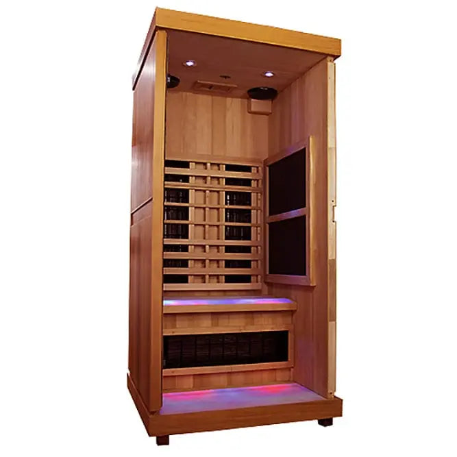 Finnmark 1-Person Full-Spectrum Home Infrared Sauna FD-1 | AQVINA World - Aqvina LLC