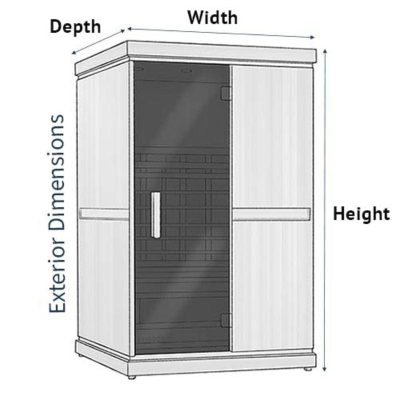 Finnmark 2-Person Full-Spectrum Home Infrared Sauna FD-2 | AQVINA World - Aqvina LLC