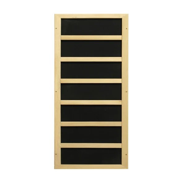 Golden Designs 3-Person Full Spectrum PureTech™ Near Zero EMF Corner Unit Infrared Sauna with Himalayan Salt Bar | Model: GDI-8035-03