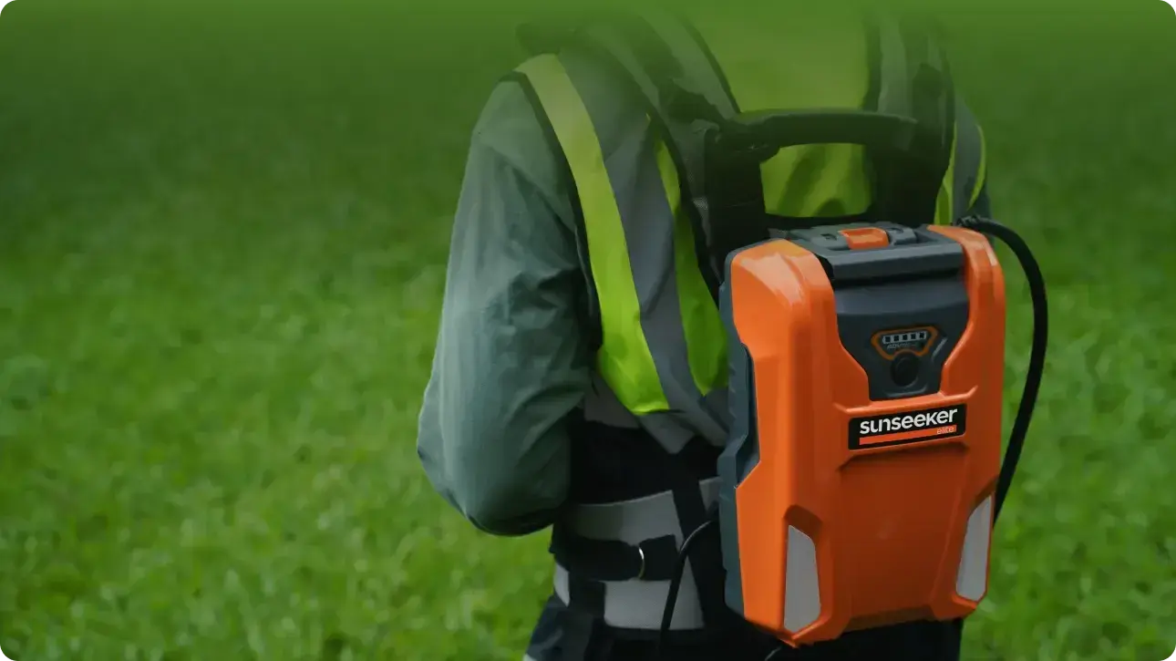 Sunseeker Backpack Blower (On-Board Connect) 60V Commercial | Model: DB715 Aqvina LLC