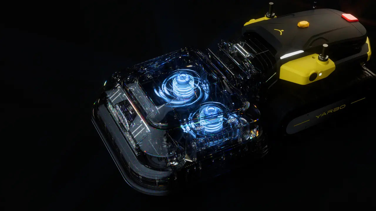 Close-up of a car headlight with a black background