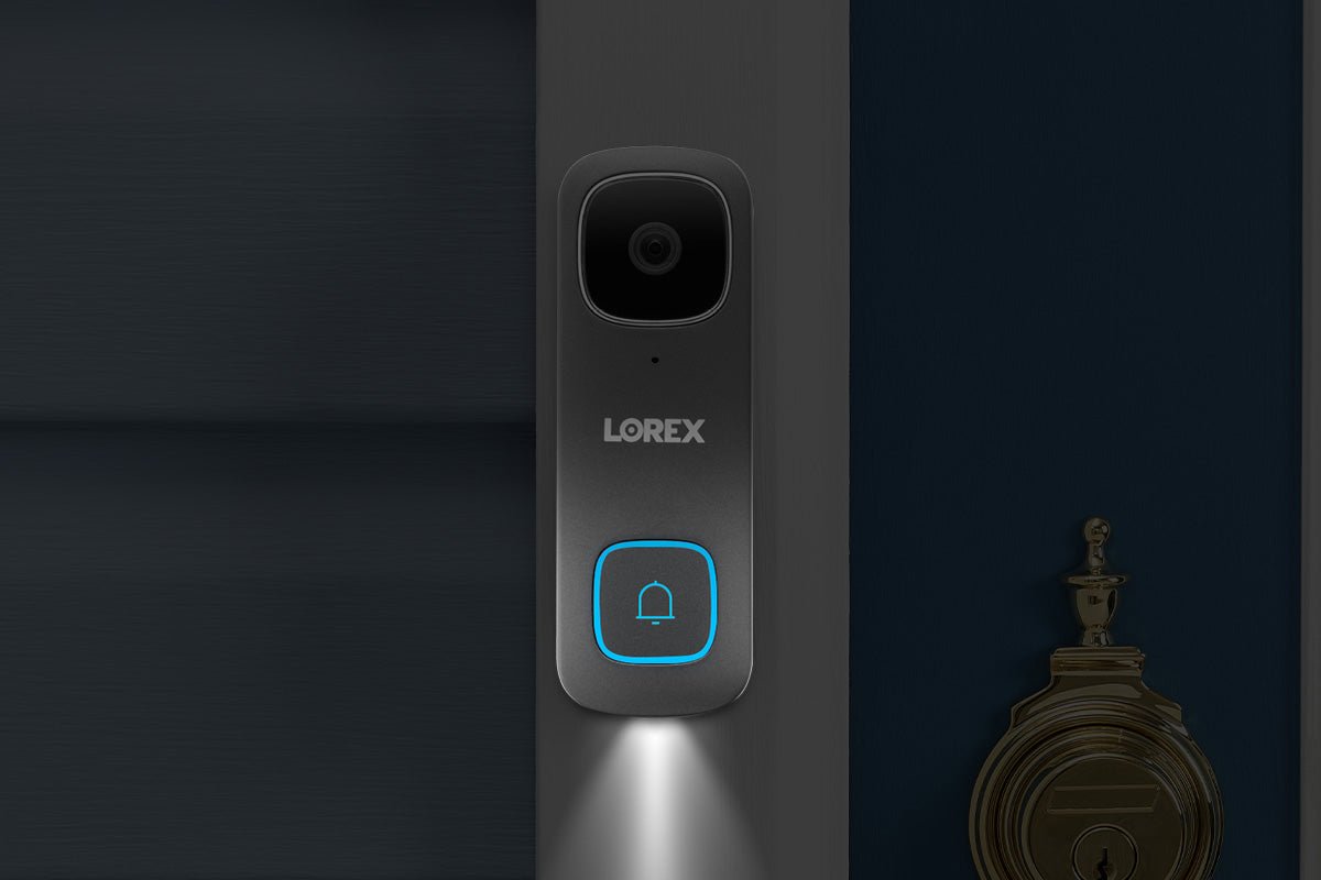 Lorex Pro B241AJD-K8 1080p Wired Video Doorbell with Wi-Fi Chime Kit