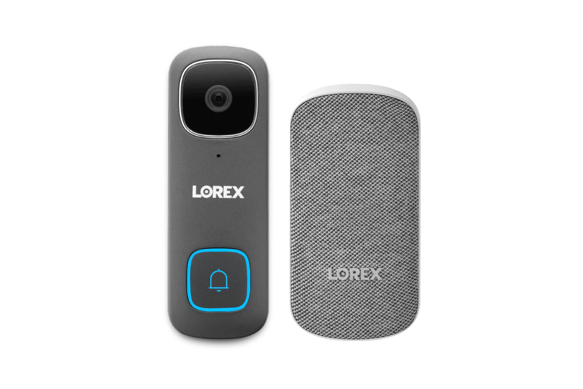 Lorex Pro B241AJD-K8 1080p Wired Video Doorbell with Wi-Fi Chime Kit
