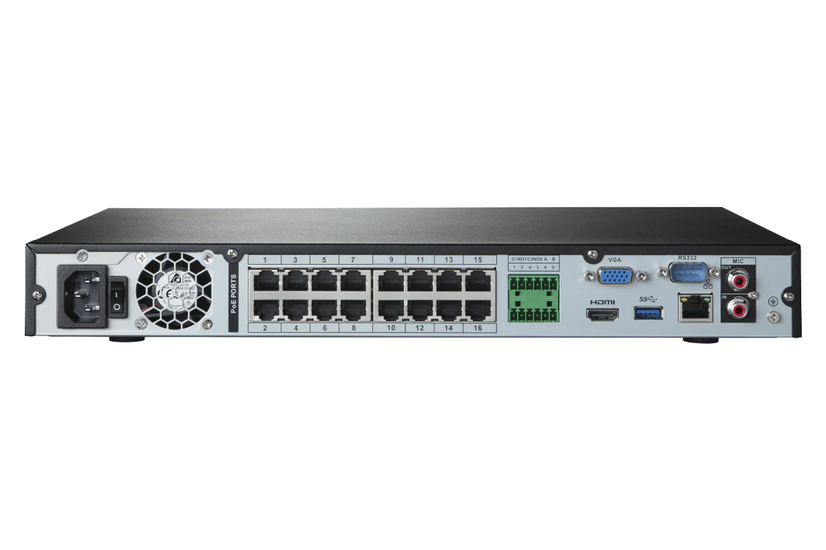 Lorex Pro (32 Camera Capable) Wired 4K NVR System with Cameras & 8TB HDD