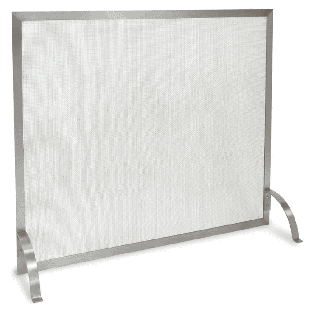 Pilgrim 39 Inch Newport Stainless Steel Fireplace Screen