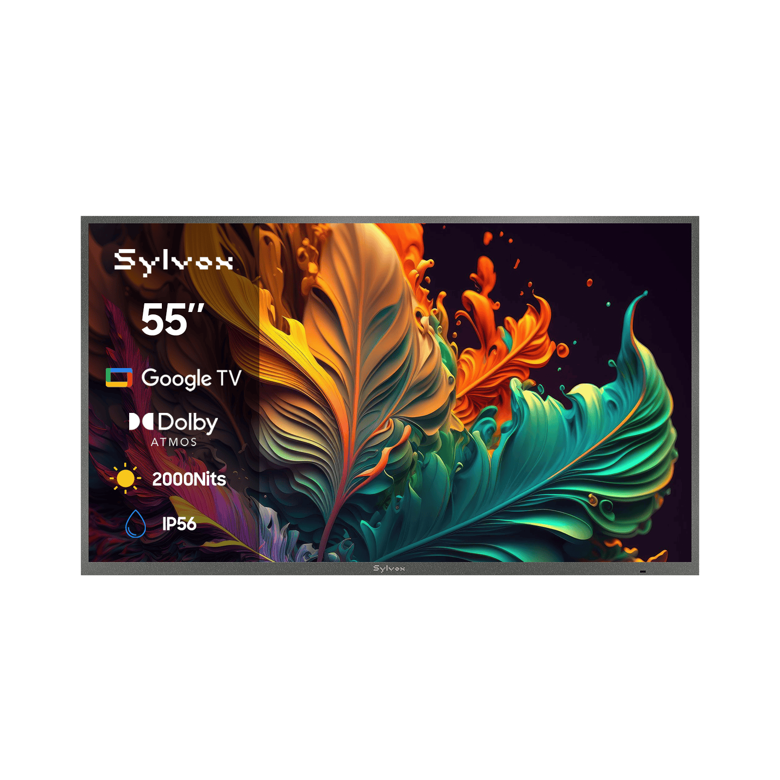 SYLVOX Pool Pro QLED 3.0 full sun outdoor TV 55 inch