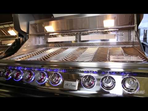 Cal Flame P Series P4 4 Burner Built-In Gas Grill with Lights Rotisserie and Back Burner | Model: BBQ19P04 | AQVINA World