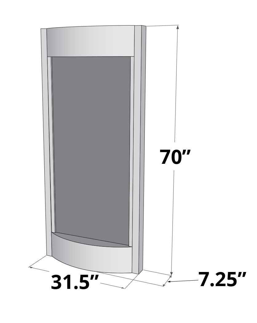 Adagio Pacifica Waters - Indoor Wall Fountain AWF-PWA1011