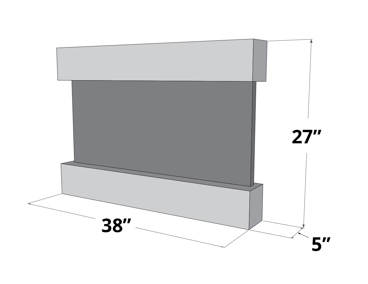 Adagio Reflection Creek - Indoor Wall Fountain AWF-RCS