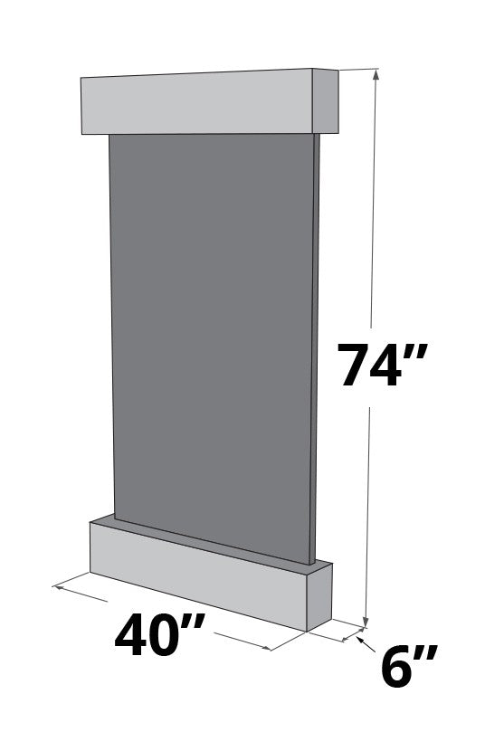 Adagio Summit Falls - Indoor Wall Fountain AWF-SFR1514