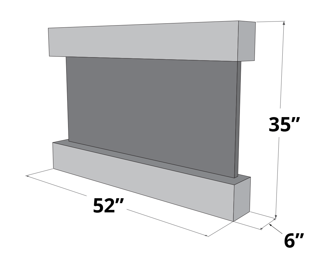 Adagio Sunrise Springs - Indoor Wall Fountain AWF-SSR2002
