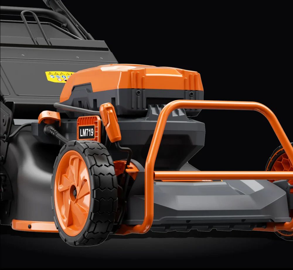 Sunseeker - Lawn Mower Self-Propelled Dual Blade 22" Steel Deck 3000W 60V | Model: LM719 | AQVINA